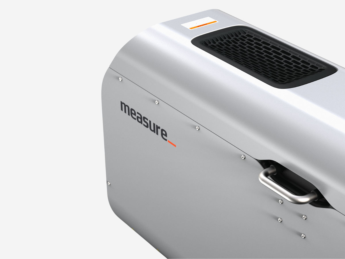 MEASURE Deflectometer mounted on survey vehicle